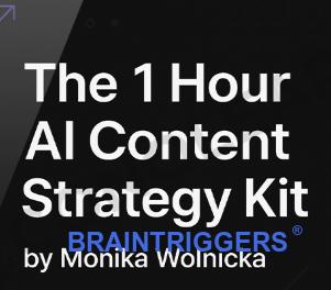 The 1 Hour AI Content Strategy Kit